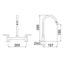 Ver imagem 2 de 1256 C32 Misturador Cozinha Mesa Bm Joy