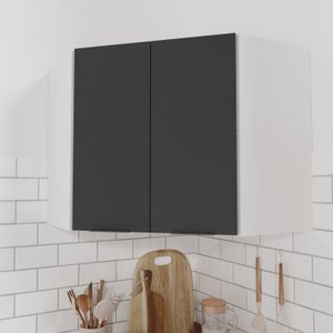 Armário Aéreo Canto Oblíquo Puxador 150cm Ipanema CabeCasa MadeiraOriginals