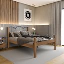 Ver imagem 1 de Cama de Casal em Mdf 151x202cm Oasis 138