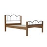 Cama de Casal em Mdf 151x202cm Oasis 138 - 2