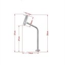 Ver imagem 4 de Kit Cuba Vidro Oval 55cm Torneira e Válvula