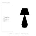 Ver imagem 2 de Abajur para Decoração de Sala Laranja Gauss Amsterdã com Cúpula de Tecido