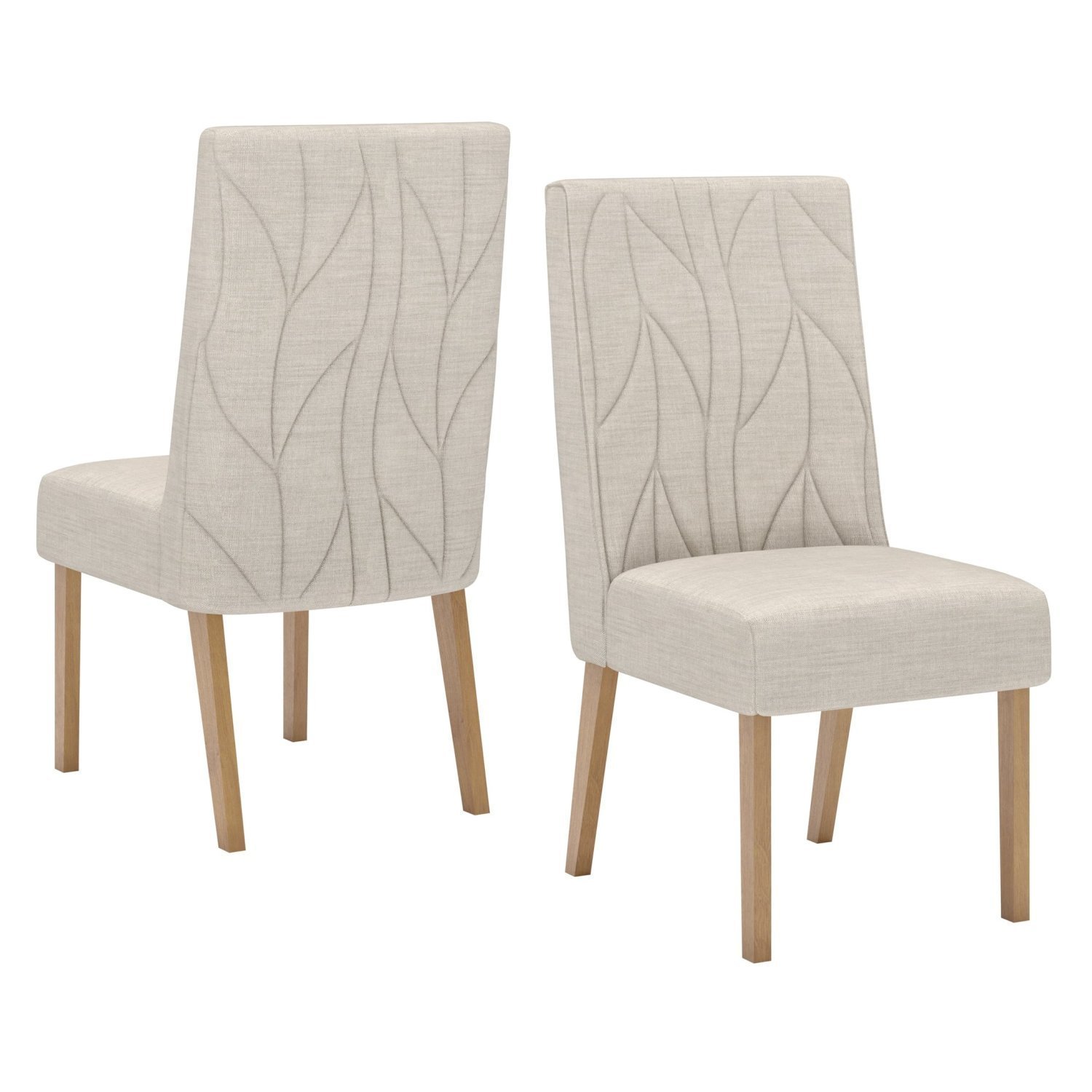 Conjunto Sala de Jantar Mesa Tampo Mdf 6 Cadeiras Jéssica Espresso Móveis - 9
