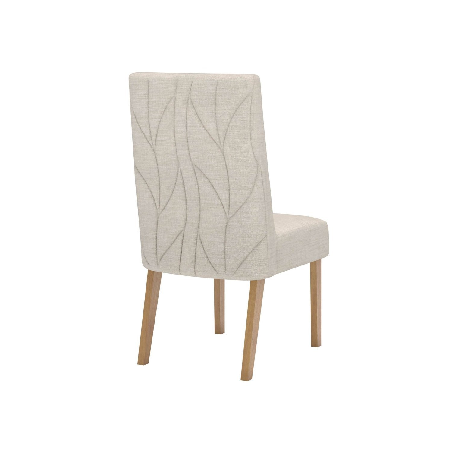 Conjunto Sala de Jantar Mesa Tampo Mdf 6 Cadeiras Jéssica Espresso Móveis - 8