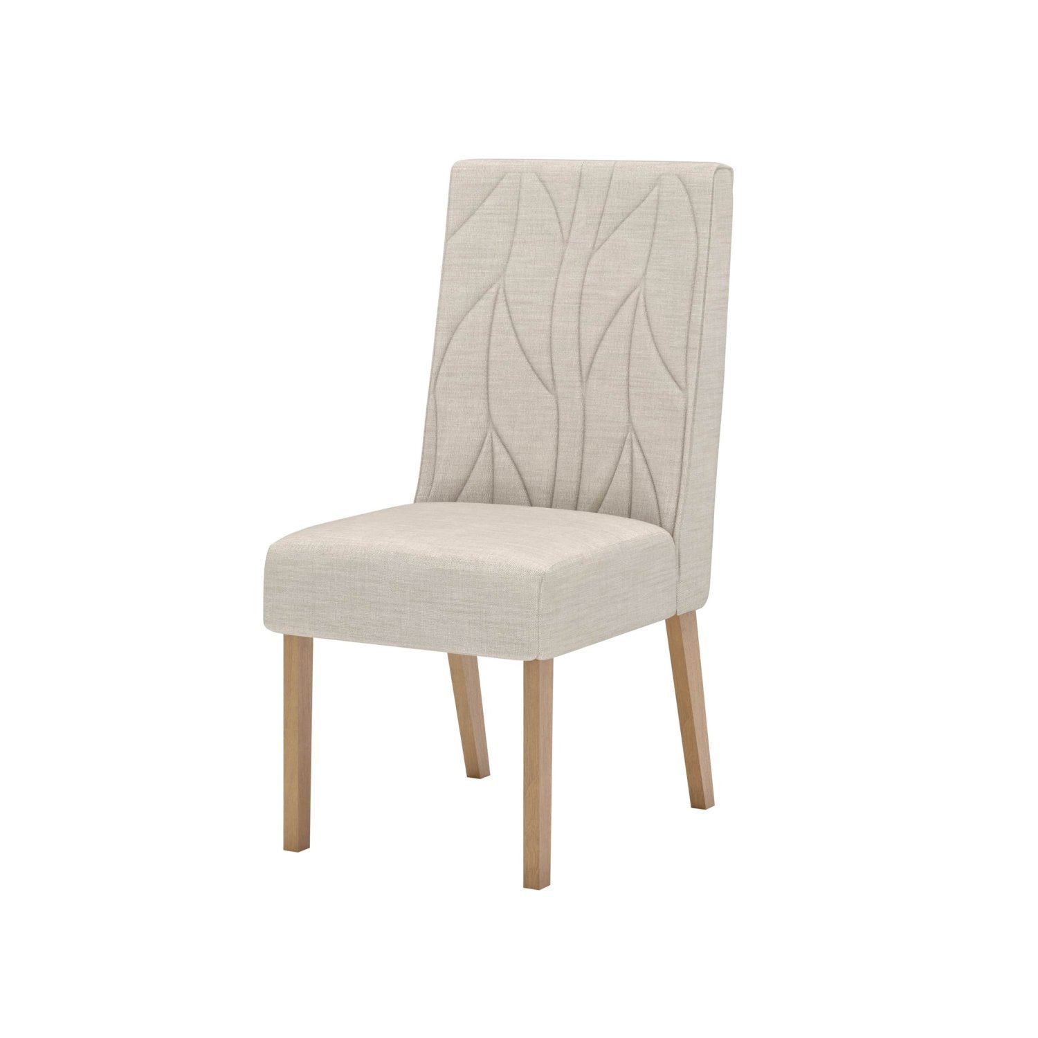 Conjunto Sala de Jantar Mesa Tampo Mdf 6 Cadeiras Jéssica Espresso Móveis - 7
