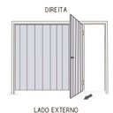 Ver imagem 5 de Portão Contrapeso de Aço com Grade Tubolar 220x285 Req: 12 Cinza