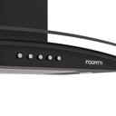 Ver imagem 6 de Coifa Fogatti de Parede Clean Vidro Curvo Black 90cm