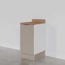 Ver imagem 6 de Balcão 1 Porta 40cm com Tampo com Rodapé Puxador 150cm Ipanema CabeCasa MadeiraOriginals