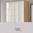 Ver imagem 7 de Armário Multiuso Sapateira 2 Portas com Espelho e 1 Gaveta Austin - Amêndola Touch