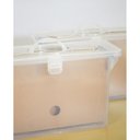 Ver imagem 6 de Kit 3 Maletas para Pastas Suspensas Dello Pastas Empilháveis em Polipropileno Transparente