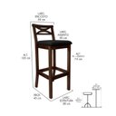 Ver imagem 4 de Conjunto Bistrô 1 Mesa 2 Banquetas Copacabana