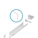 Ver imagem 7 de Suporte Prolongador Torcido de Calha 19x329mm Astra