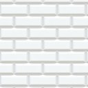 Ver imagem 3 de Papel de Parede Adesivo Tijolinho Azulejo Branco Rolo 3m