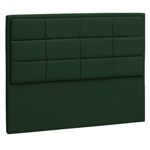 Cabeceira Casal Tallin P04 140 Cm Suede Verde Tca 947