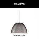 Ver imagem 6 de 3 Luminárias Prismática para Galpão Pavilhão Industrial 16 Pol 40cm Cabo 3m Cor:branco