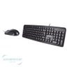 Kit Teclado e Mouse Usb Hoopson com Fio Moderno e Bonito - 2