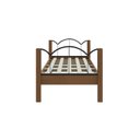 Ver imagem 5 de Cama de Solteiro em MDF 100x202cm Oasis 88 Marrom/Preto/Nature