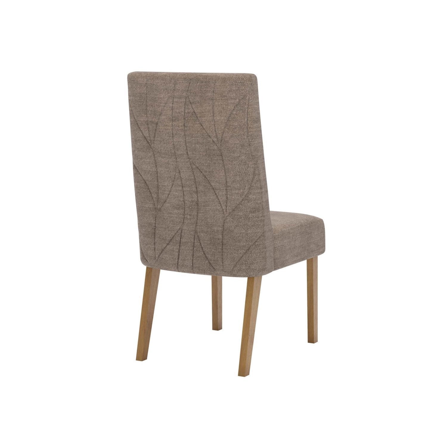 Conjunto Sala de Jantar Mesa Tampo Mdf 6 Cadeiras Jéssica Espresso Móveis - 8