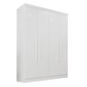Guarda-roupa Casal 4 Portas 2 Gavetas França - 3