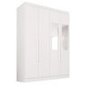 Guarda-roupa Casal 4 Portas 2 Gavetas França - 2