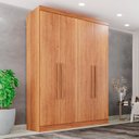 Ver imagem 1 de Guarda-roupa Casal 4 Portas 2 Gavetas França