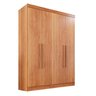 Guarda-roupa Casal 4 Portas 2 Gavetas França - 3