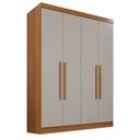 Ver imagem 3 de Guarda-roupa Casal 4 Portas 2 Gavetas França