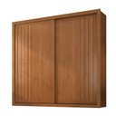 Ver imagem 3 de Guarda Roupa Casal Versalles 2 Portas de Correr 6 Gavetas Marrom/Cinamomo