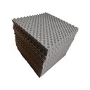 Ver imagem 1 de Espuma Acústica 50 X 50 X 2cm Cx de Ovo - 4 Pl Anti Chamas