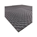 Ver imagem 2 de Espuma Acústica 50 X 50 X 2cm Cx de Ovo - 4 Pl Anti Chamas