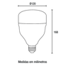 Lampada Led T120 E27 50w 4000lm 100-240v 6500k - Blumenau - 2