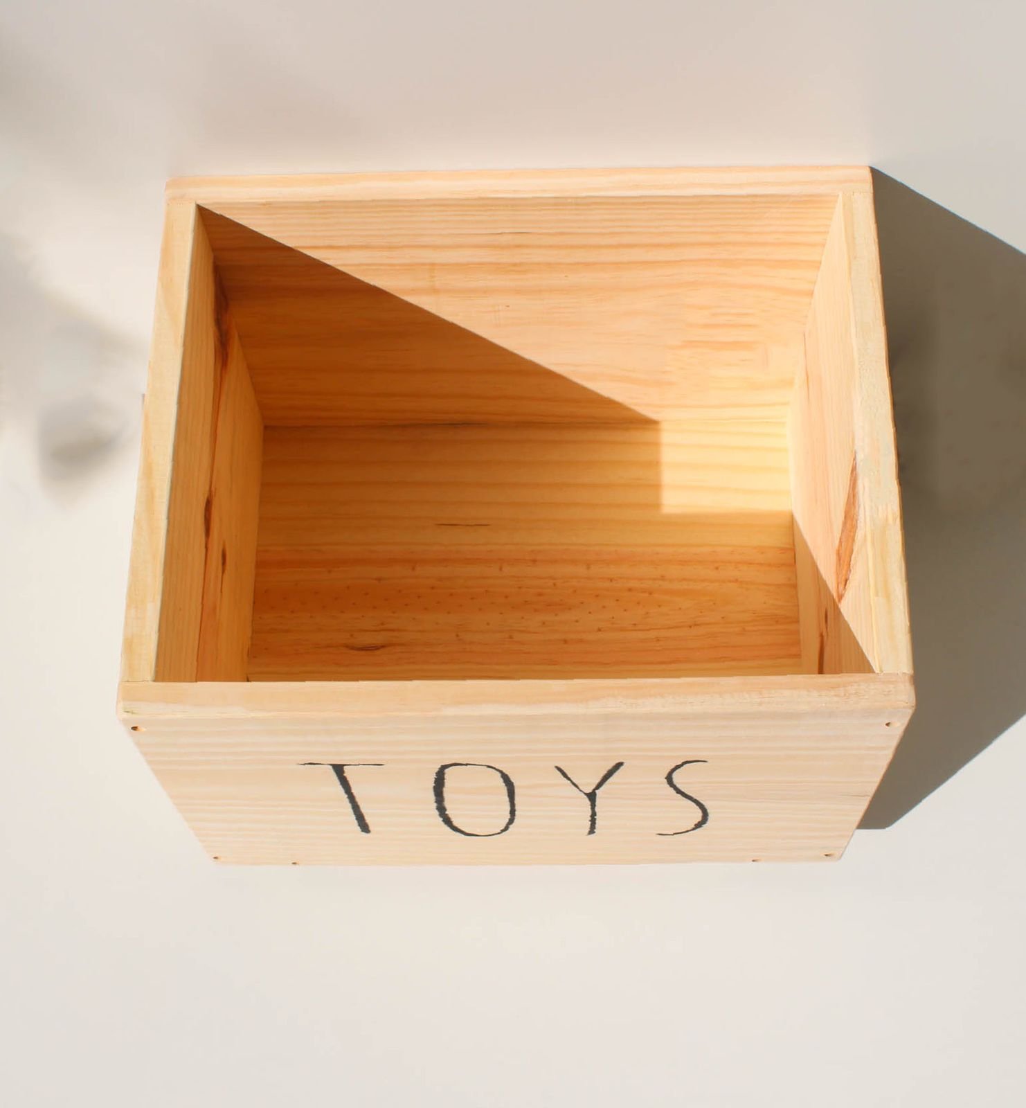 Bau Madeira Little Toys para Brinquedos c/ Rodinhas - 4