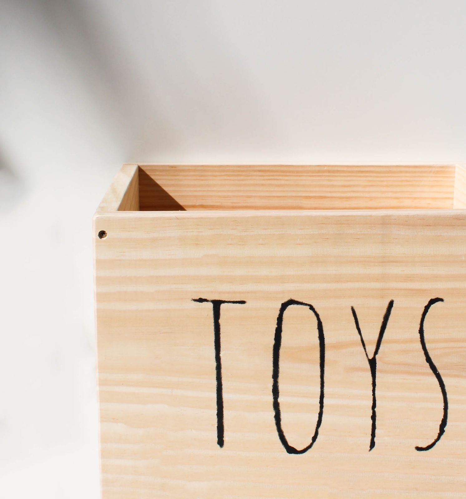Bau Madeira Little Toys para Brinquedos c/ Rodinhas - 2