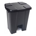 Ver imagem 6 de Lixeira Plástica 30l com Pedal para Condomínio Casa Cinza