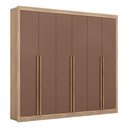 Ver imagem 1 de Guarda-roupa 6 Portas 6 Gavetas Mdp Cannes Maxel