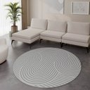 Ver imagem 1 de Tapete Redondo 1,90m Zen CabeCasa MadeiraOriginals by São Carlos