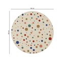 Ver imagem 2 de Tapete Redondo 1,40m Sabiá CabeCasa MadeiraOriginals