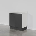 Ver imagem 6 de Balcão 2 Portas 80cm com Tampo com Rodapé Puxador 150cm Ipanema CabeCasa MadeiraOriginals