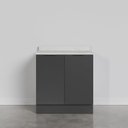 Ver imagem 5 de Balcão 2 Portas 80cm com Tampo com Rodapé Puxador 150cm Ipanema CabeCasa MadeiraOriginals