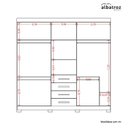 Ver imagem 5 de Guarda Roupa Casal com Espelho 6 Portas 4 Gavetas Virtus 