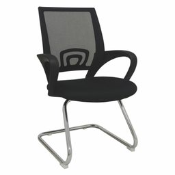 Kit 2 Cadeiras para Escritório Interlocutor Fixa Tela Mesh - 2