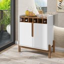 Ver imagem 1 de Aparador Adega Bar 02 Portas Lizz Branco Cedro Casa D