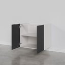 Ver imagem 7 de Balcão 2 Portas 80cm sem Tampo sem Rodapé Puxador 150cm Ipanema CabeCasa MadeiraOriginals