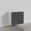 Ver imagem 4 de Balcão 2 Portas 80cm sem Tampo sem Rodapé Puxador 150cm Ipanema CabeCasa MadeiraOriginals