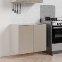 Ver imagem 2 de Balcão 2 Portas 80cm sem Tampo sem Rodapé Puxador 150cm Ipanema CabeCasa MadeiraOriginals