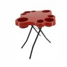 Mesa Mesinha Petisqueira Petisco Bebidas Piscina Dobrável:vermelha - 1
