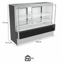 Ver imagem 3 de Balcão Vitrine Eco-lite Venâncio Standard Seca 220v Vbvec14 50911