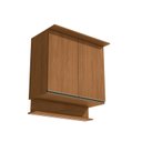 Ver imagem 1 de Armário Aéreo 2 Portas 90cm com LED Fita Linha Liga Modulado