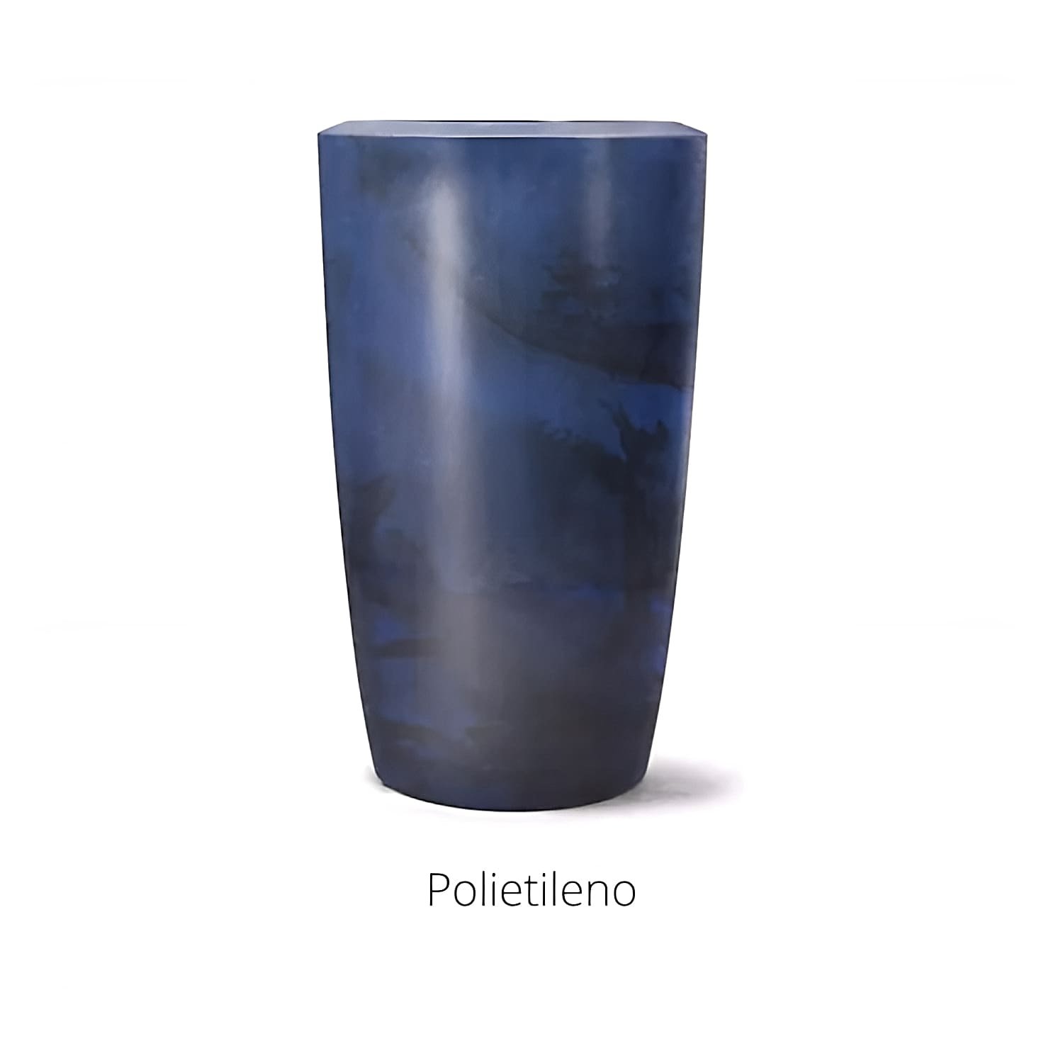 Vaso Para Plantas Classic Cônico Nutriplan Azul Cobalto - 3