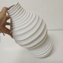 Ver imagem 7 de Vaso Decorativo Enfeite Casa Home&Co Cerâmica 42x22x22cm Marfim